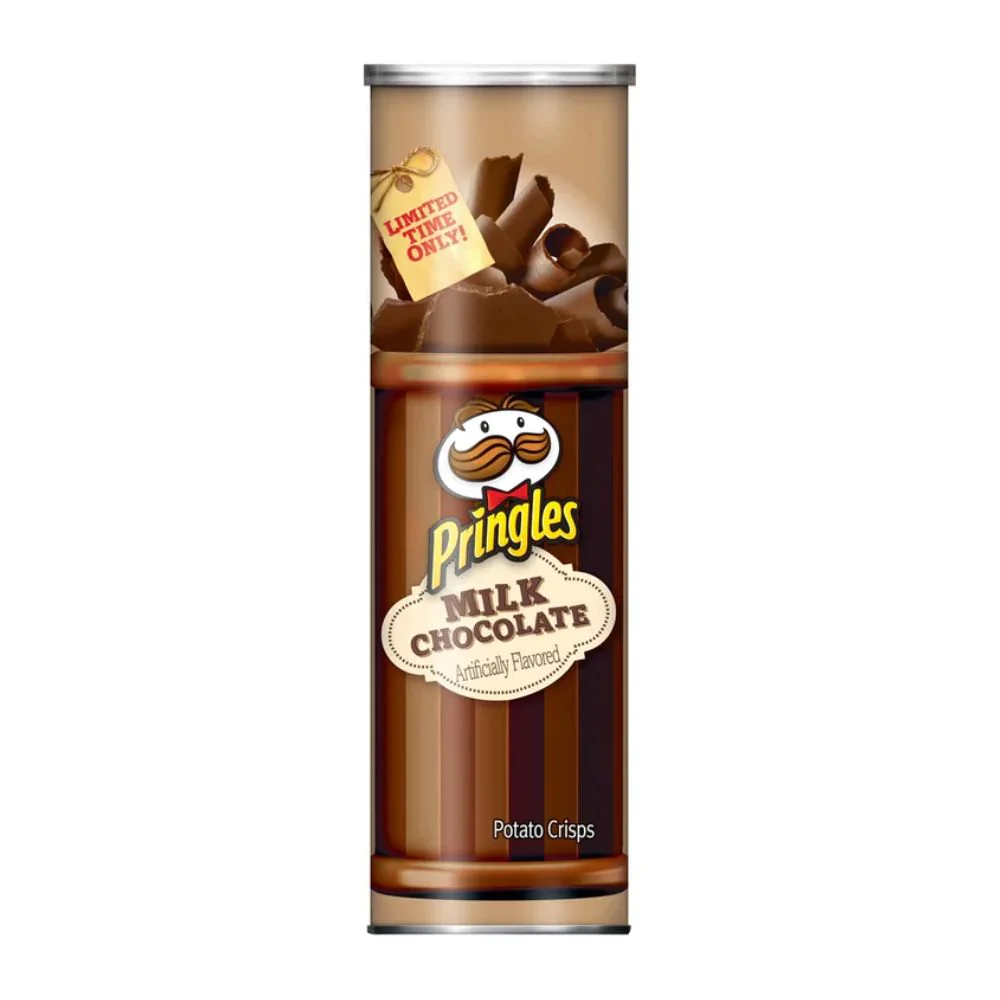 Immagine con Pringles al cioccolato